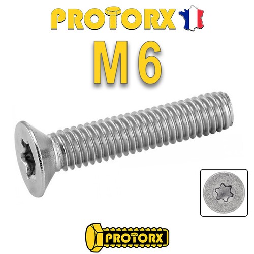 Vis torx tête fraisée - vis, m6