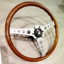 Volant Nardi Personal Bois 36cm complet FIAT 500 Giannini ou Autre Fiat Ancienne