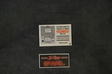 ₪PAS DE JEU₪ Notice du Game & Watch Nintendo Donkey Kong DK-52 ENG