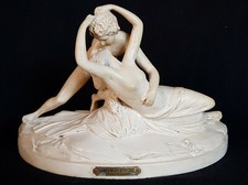 Sculpture ancienne Amour Et Psyché Canova (Louvre)