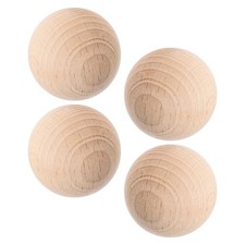  Lot de 4 boules de croquet en