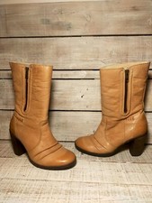 bottines palladium cuir camel fourrées 40