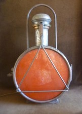 LANTERNE, Fanal arrière de locomotive à vapeur de 1938, Electrifiée