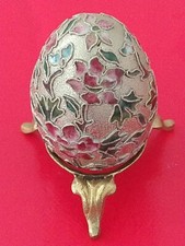 Oeuf En Émaux Cloisonnés
