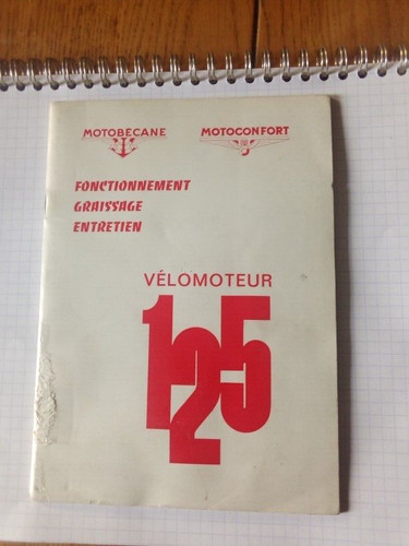 Manuel motoconfort motobecane - manuel,
