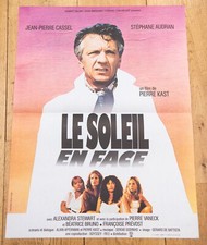 LE SOLEIL EN FACE Affiche cinéma 40x60 PIERRE KAST, JEAN-PIERRE CASSEL, VANECK