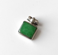Pendentif en Jade et Argent