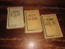 A VOIR ! LOT 3 ANCIENS ROMANS
