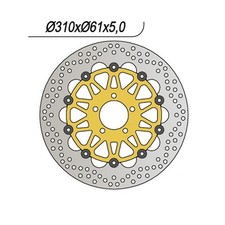 Disque Frein Flottant NG 776