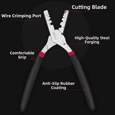 Pince à sertir borne tube