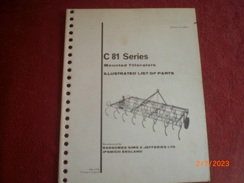 Old ransomes 81 - , c