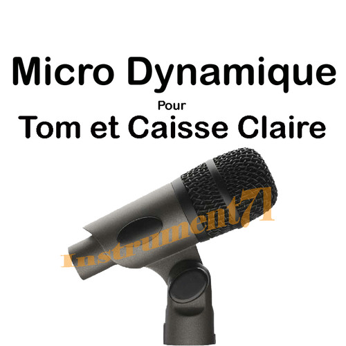 Microphone dynamique pour - dynamique, tom