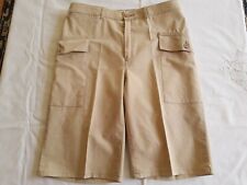 SHORT BERMUDA homme coton Lucchini T.36 VINTAGE 70 man bermuda shorts siz S