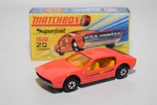 B11 1:64 3 INCH MATCHBOX SUPERFAST 20 LAMBORGHINI MARZAL ORANGE MIB