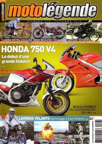 Moto legende 238 honda 750 - moto,