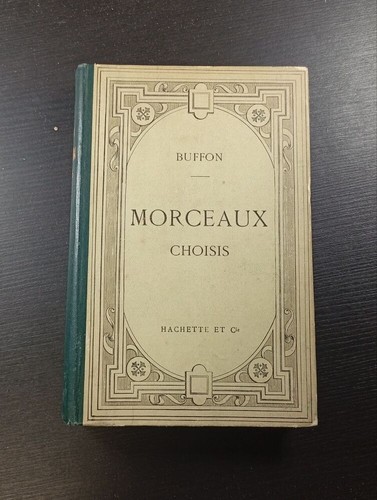 Morceaux choisis buffon - morceaux,