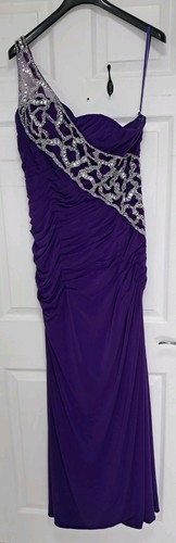 Goya london purple prom dress - goya,
