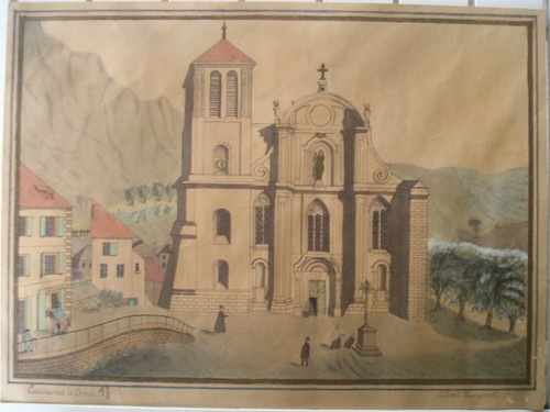 Dessin ancien xix ème - dessin,