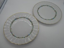 1252 ) PAIRE ASSIETTE DECOR