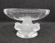LALIQUE "Nogent" Pedestal bowl