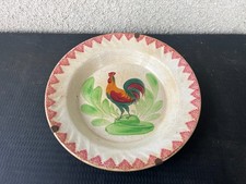 Assiette ancienne en faïence