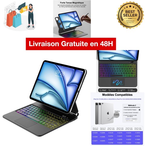 Clavier magic ipad air et - clavier,