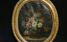 Huile sur toile, Nature morte