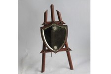 Miroir écusson Art populaire