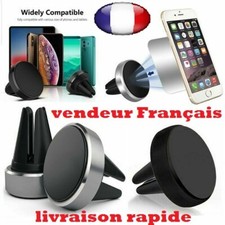 SUPPORT UNIVERSEL AIMANT MAGNETIQUE VOITURE SMARTPHONE TELEPHONE APPLE SAMSUNG