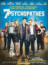 Affiche Cinéma 7 PSYCHOPATHES