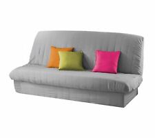 U10 Housse de clic-clac matelassée Grise 120 à 140 cm / 185 à 200 cm polyester