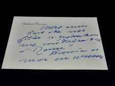 Roland DORGELES - billet