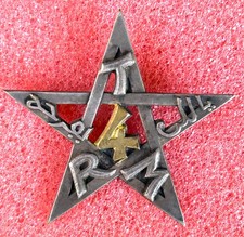 Troupes d'Afrique - Insigne du 4° Rgt de tirailleurs Marocains