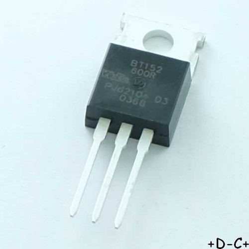 Bt152 600r thyristor 220 - bt152-600r, to-220