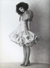 UNGARO photographe Ralph DELVAL  photo MODE Boléro taffetas,robe drapé de gazar