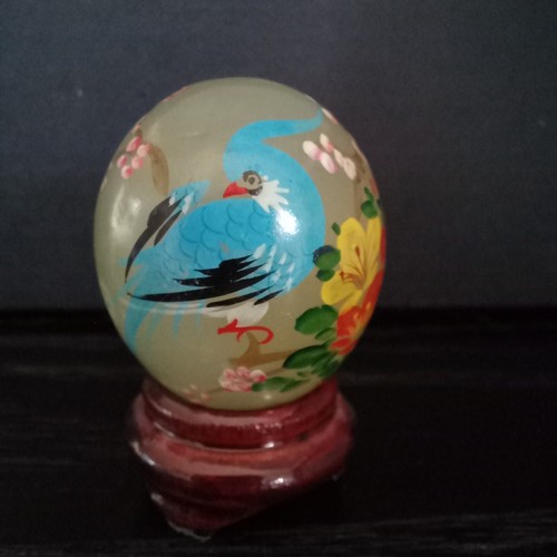 Oeuf jade œuf peint - jade,