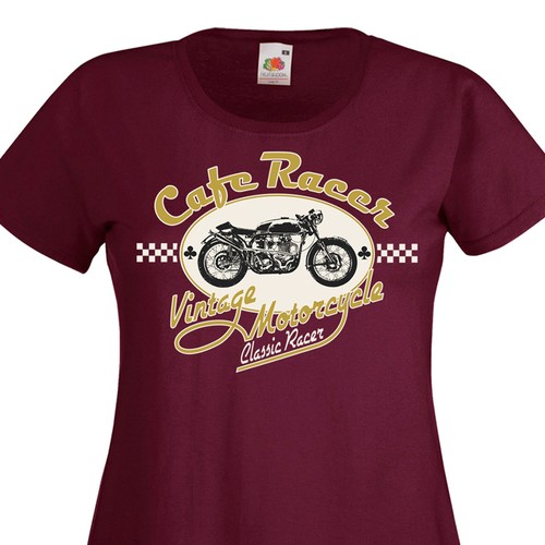 Shirt femme cafe - t-shirt, racer