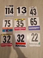 Dossard cyclisme tour De France femme Espagne giro pogacar sport Bib Number