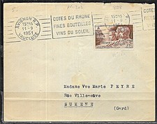 C53-N° 898 SEUL SUR LETTRE DE