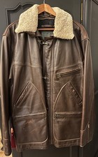 Blouson cuir hiver - , homme