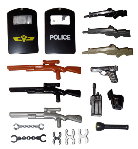 Playmobil police sec bouclier