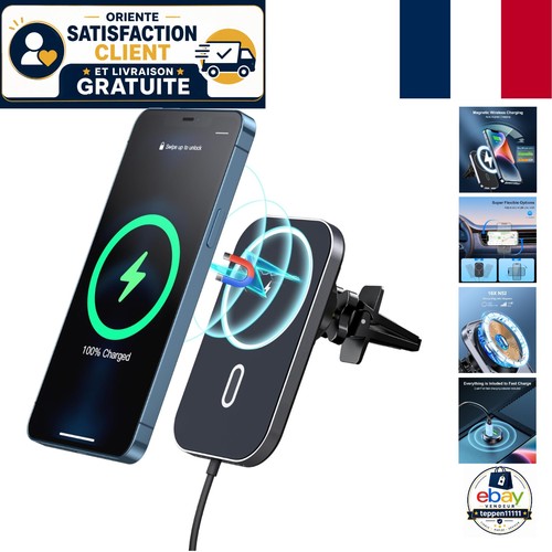 Chargeur induction voiture 15w - induction,
