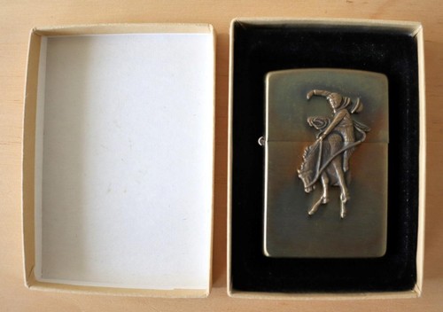Vintage zippo marlboro brass - zippo,