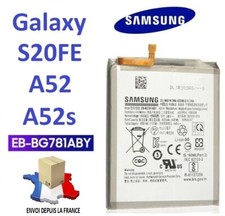 Batterie Original Samsung EB-BG781ABY Galaxy S20FE A52 SM-G781F A525/A526/A528