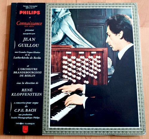 Vinyl bach jean - jean, guillou