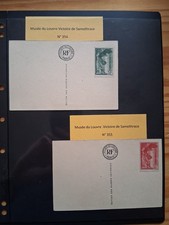 Lot de 2 Cartes Musée du Louvre Victoire De Samothrace