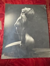 Janos Fuchs - Nu artistique féminin Tirage au gélatino-bromure d'argent - Signé