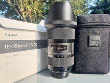 Sigma Art 18-35mm f/1,8 DC HSM Objectif pour Nikon - Noir