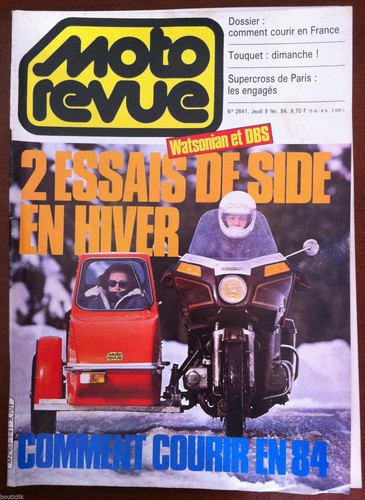 Moto revue 1984 - moto, side