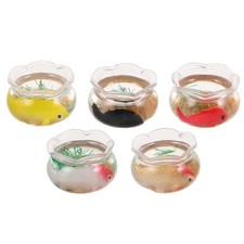  5 Pcs Décoration Aquarium Pour Figurines D'aquarium Poisson Miniature